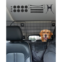 VEVOR Dog Car Barrier 35,4"-60,6" Ρυθμιζόμενη πύλη διαιρέτη κατοικίδιων για φορτηγά SUV