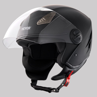 Κράνος μοτοσυκλέτας VEVOR 3/4-Face Κράνος Motocross με υποδοχή Bluetooth