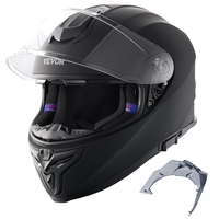 Κράνος μοτοσυκλέτας VEVOR Full Face Κράνος Motocross με υποδοχή Bluetooth