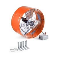 VEVOR 15" Gable Mount Fan 1650 CFM Attic Exhaust Fan with Ρυθμιζόμενος Θερμοστάτης