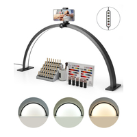 Φωτιστικό γραφείου νυχιών 30 W Half Moon Φωτιστικό γραφείου με ρυθμιζόμενη φωτεινότητα βάσης τηλεφώνου