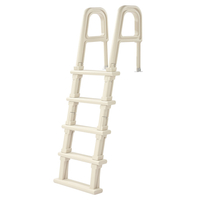 VEVOR 5-Step Pool Ladder of 2 Handrails Loads 300 lb for 48-54 In Pool