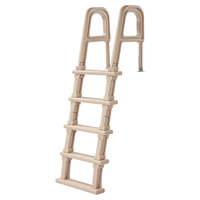 VEVOR 5-Step Pool Ladder of 2 Handrails Loads 300 lb for 48-54 In Pool