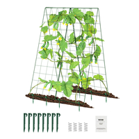 Πτυσσόμενο μεταλλικό καφασωτό κήπου VEVOR A-Frame Cucumber Trellis 46" x 32