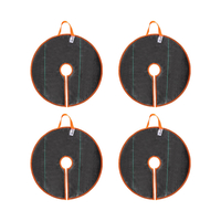 VEVOR Δαχτυλίδι ποτίσματος δέντρου 4 συσκευασίες 10 γαλονιών Αυτοποτιζόμενη τσάντα δέντρου ανθεκτική