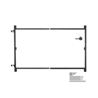 VEVOR Gate Building Kit Ταιριάζει 40 έως 72 σε μεγάλα ανοίγματα 4 έως 5 πόδια ψηλό φράχτη
