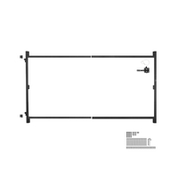 VEVOR Gate Building Kit Ταιριάζει 60 έως 96 σε μεγάλα ανοίγματα 4 έως 5 πόδια ψηλό φράχτη