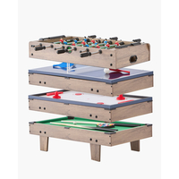 VEVOR 82cm Τραπέζι Air Hockey Τραπέζι 4-σε-1 Combo Παιχνίδι Ποδόσφαιρο Πινγκ Πονγκ Μπιλιάρδο
