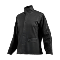 VEVOR FR Μπουφάν συγκόλλησης XXL Size Heavy Duty Δέρμα αγελάδας & 9oz FR βαμβάκι