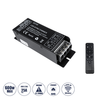 GloboStar® 73311 DC RF 2.4Ghz Controller & Dimmer 1 Κανάλι DC 12-24V 25A MAX 600W IP 20 Μ12.7 x Π4 x Υ3.2cm με Χειριστήριο RF 2.4Ghz SYNC GloboStar® 73311 DC RF 2.4Ghz Controller & Dimmer 1 Κανάλι DC 12-24V 25A MAX 600W IP 20 Μ12.7 x Π4 x Υ3.2cm με Χειριστήριο RF 2.4Ghz SYNC