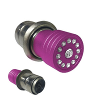 GloboStar® 115207 Αναπτήρας Αυτοκινήτου Φούξια με Διαμαντάκια GloboStar® 115207 Αναπτήρας Αυτοκινήτου Φούξια με Διαμαντάκια