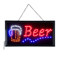 GloboStar® 75688 Φωτιστικό Ταμπέλα Φωτεινή Επιγραφή LED Σήμανσης BEER 3W AC 230V με Διακόπτη On/Off Κόκκινο - Μπλε - Πορτοκαλί GloboStar® 75688 Φωτιστικό Ταμπέλα Φωτεινή Επιγραφή LED Σήμανσης BEER 3W AC 230V με Διακόπτη On/Off Κόκκινο - Μπλε - Πορτοκαλί