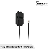 GloboStar® 80102 SONOFF THS01 Temperature and Humidity Sensor Measuring Range From -40℃ to +85℃ - Cable Length 50cm GloboStar® 80102 SONOFF THS01 Temperature and Humidity Sensor Measuring Range From -40℃ to +85℃ - Cable Length 50cm
