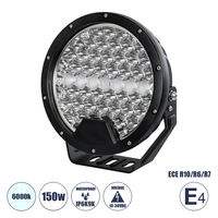 GloboStar® 85337 E4 Mark Vehicle & JEEP Work Lights - Φώτα Εργασίας για Οχήματα και JEEP LED High Power 150W DC 10-30V Αδιάβροχo IP6K9K Ψυχρό Λευκό 6000K M22 x Π7 x Υ23.5cm GloboStar® 85337 E4 Mark Vehicle & JEEP Work Lights - Φώτα Εργασίας για Οχήματα και JEEP LED High Power 150W DC 10-30V Αδιάβροχo IP6K9K Ψυχρό Λευκό 6000K M22 x Π7 x Υ23.5cm