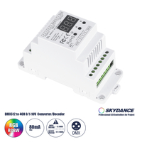 GloboStar® 73139 DL SKYDANCE DC DMX512 Signal Amplifier Din Rail Ράγας 2 Καναλιών DC 12-48V - IP20  Μ11.5 x Π5 x Υ6.5cm - 5 Χρόνια Εγγύηση GloboStar® 73139 DL SKYDANCE DC DMX512 Signal Amplifier Din Rail Ράγας 2 Καναλιών DC 12-48V - IP20  Μ11.5 x Π5 x Υ6.5cm - 5 Χρόνια Εγγύηση