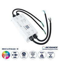 GloboStar® 73143 DS-WP SKYDANCE DC RF 2.4Ghz DMX512 to SPI Decoder DC 5-24V - Αδιάβροχο IP65 Μ17 x Π8 x Υ4cm - 5 Χρόνια Εγγύηση GloboStar® 73143 DS-WP SKYDANCE DC RF 2.4Ghz DMX512 to SPI Decoder DC 5-24V - Αδιάβροχο IP65 Μ17 x Π8 x Υ4cm - 5 Χρόνια Εγγύηση