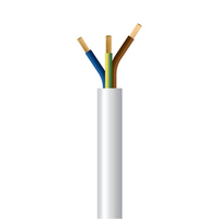 ΚΑΛΩΔΙΟ ΕΥΚΑΜΠΤΟ H03VV-F 3Χ0.50mm² ΛΕΥΚΟ (100m/roll)