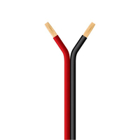 ΚΑΛΩΔΙΑ ΗΧΕΙΩΝ ΜΑΥΡΟ-ΚΟΚΚΙΝΟ 2Χ4mm