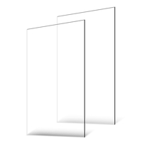 VEVOR 2-pack Plexiglass Ακρυλικά Φύλλα 24 x 48 Σε Πλαστικά Φύλλα 1/8 Σε Παχύ