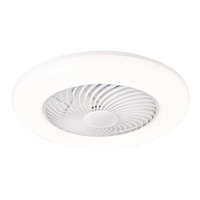 ΑΝΕΜΙΣΤΗΡΑΣ ΠΛΑΦΟΝΙΕΡΑ ΟΡΟΦΗΣ ΛΕΥΚΟΣ Φ55 DC ΜΟΤΕΡ 15W ME LED ΦΩΣ 50W