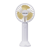 ΑΝΕΜΙΣΤΗΡΑΣ ΧΕΙΡΟΣ ΕΠΑΝΑΦΟΡΤΙΖΟΜΕΝΟΣ ΜΕ USB Φ9 ΛΕΥΚΟ-ΚΙΤΡΙΝΟ