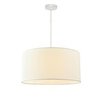 ΦΩΤΙΣΤΙΚΟ ΚΡΕΜΑΣΤΟ ΥΦΑΣΜΑ 1XΕ27 Φ530Χ260 ΛΕΥΚΟ ARTE ILLUMINA SOHO