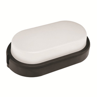 ΑΠΛΙΚΑ ΤΟΙΧΟΥ LED  ΠΛΑΣΤΙΚΗ ΟΒΑΛ 11W 168X92X48mm ΜΑΥΡΟ ARTE ILLUMINA