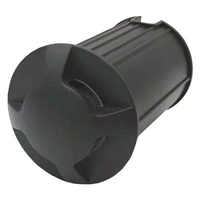 ΦΩΤΙΣΤΙΚΟ ΔΑΠΕΔΟΥ ΕΞΩΤΕΡΙΚΟ 4F LED 3W IP65 85-265V Φ62mm ΜΑΥΡΟ PRO ARTE ILLUMINA