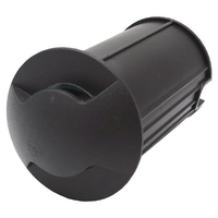 ΦΩΤΙΣΤΙΚΟ ΔΑΠΕΔΟΥ ΕΞΩΤΕΡΙΚΟ 2F LED 3W IP65 85-265V Φ62mm ΜΑΥΡΟ PRO ARTE ILLUMINA