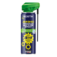 Αντισκουριακό σπρέι BA940 12τεμ. 300ml με συστατικά βιολογικής προέλευσης, multi-use 8 σε 1 χαλαρώνει, προστατεύει, λιπαίνει, συντηρεί, σταματάει θορύβους, απομακρύνει την υγρασία, καθαρίζει και επαναφέρει. / 12003581