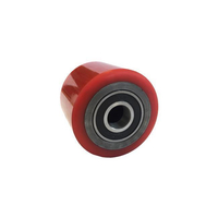 Ρόδα παλετοφόρου κόκκινη 80Χ70mm / 6608070