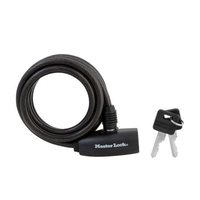 Συρματόσχοινο ποδηλάτου με κλειδαριά
• Ατσάλινο συρματόσχοινο, ασφαλές και εύκαμπτο.
• Κάλυμμα από βινύλιο για προστασία του ποδηλάτου από γρατζουνιές
και διάβρωση
• Τυλίγεται εύκολα για καλύτερη αποθήκευση και μεταφορά / 8126E