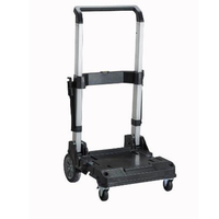 Αναπτυσόμενο τρόλεϊ αλουμινίου, εύκολο στην αποθήκευση. Ζώνη για επιπλέον ασφαλή αποθήκευση. Πολύ Ανθεκτικό, χωρητικότητας 100 kg. / FMST1-72363