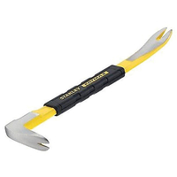 Λοστός-προκοβγάλτης γωνιακός μυτερός 250mm
Σφυρηλατημένο ατσάλι για αντοχή
Στιλβωμένα, λοξά νύχια για ακρίβεια στο τράβηγμα και την αφαίρεση των καρφιών
Ειδικό υλικό που εμποδίζει την ολισθηρότητα
Κίτρινο που προσφέρει ορατότητα
Πλατιά κεφαλή κρούσης που επιτρέπει στις σιαγόνες να μπουν κάτω από βαθιά εντοιχισμένα καρφιά
Σφυρηλατημένο ατσάλι με υψηλή περιεκτικότητα σε άνθρακα για αυξημένη σκληρότητα και διάρκεια ζωής / FMHT1-55008