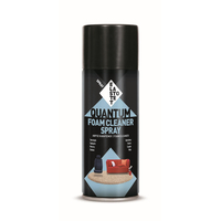 Σπρέι καθαριστικός αφρός ταπετσαρίας και υφασμάτων 6τεμ. 400ml. Καθαρίζει γρήγορα
και αποτελεσματικά τα υφάσματα από λίπη, λάδια,
βρωμιά, ενώ ταυτόχρονα αρωματίζει ευχάριστα το
σαλόνι του αυτοκινήτου. Στεγνώνει γρήγορα χωρίς να
αφήνει κατάλοιπα. / P.00468