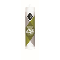 Ελαστομερές ακρυλικό σφραγιστικό, στόκος ACRYLIC PRO 6000 25τεμ. φύσιγγα 280ml λευκό υψηλής ελαστικότητας με
πολύ καλή αντοχή στην ακτινοβολία UV και τις
καιρικές συνθήκες. Είναι ιδιαίτερα ανθεκτικό στη
βροχή ακόμα και σε πολύ σύντομο χρόνο (μερικές
ώρες) από την εφαρμογή του. Στην επαφή του με
τον αέρα μετατρέπεται σε πλαστοελαστική μάζα με
πρόσφυση τόσο σε πορώδη δομικά υλικά (μπετόν,
σοβά, αμιαντοτσιμέντο, ξύλο, τούβλο, κ.τ.λ), όσο και
σε μη πορώδη υλικά, όπως αλουμίνιο, PVC, λαμαρίνα,
κ.α. Βάφεται μετά τη σκλήρυνσή του με τα συνήθη
οικοδομικά χρώματα, χωρίς να δημιουργεί γυαλάδες
ή κρακελάρισμα της βαφής. / P.00003