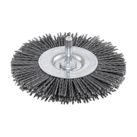 Συρματόβουρτσα ατσάλινη ίσια με άξονα 6mm, πάχος 13mm και διάμετρο 100mm / STA36095-XJ