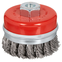 Συρματόβουρτσα με ατσάλινη καμπάνα στριφτή για γωνιακό τροχό Μ10 με διάμετρο 70mmX16 / STA36075-XJ Συρματόβουρτσα με ατσάλινη καμπάνα στριφτή για γωνιακό τροχό Μ10 με διάμετρο 70mmX16 / STA36075-XJ