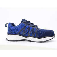 Παπούτσι αθλητικό-running με σόλα αφρού για απορρόφηση κραδασμών χωρίς προστασία SO χρώματος μπλέ Νο41 / TM228-41
