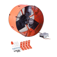 Ανεμιστήρας VEVOR 16" Gable Mount Fan 2940 CFM Attic Vent Ανεμιστήρας με Ρυθμιζόμενο Θερμοστάτη