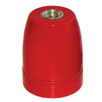 El427805 | Ντουι Vintage e27 Πορσελανησ|κοκκινο