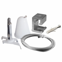 EL189816 | Σέτ ανάρτησης από χαλύβδινο σύρμα 3mt|White|{enjoysimplicity}™