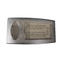 ELK59052 | ΕΝΣΥΡΜΑΤO ΜΠΟΥΤΟΝ ΚΟΥΔΟΥΝΙΟΥ ΜΕ ΥΠΟΔΟΧΗ ΟΝΟΜΑΤΟΣ | ΜΑΥΡΟ | Μ7.5cm﻿ x Ύ3.4cm﻿ x Π2.2﻿cm