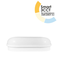 EL190621 | LED CΑRETTA™ 8W SMART 3CCT 3000K-4000K-6500K IP65|600lm|157x80xh46mm|WHITE {enjoysimplicity}™