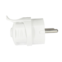 ELP43001 | ΦΙΣ SCHUKO 16Α ΜΕ ΛΑΒΗ ΑΡΣΕΝΙΚΟ ΘΕΡΜΟΠΛΑΣΤΙΚΟ IP20 ΛΕΥΚΟ