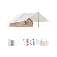 Φουσκωτή σκηνή VEVOR για Κάμπινγκ Glamping Σκηνή 3-5 Ατόμων με κουβούκλιο αντλίας
