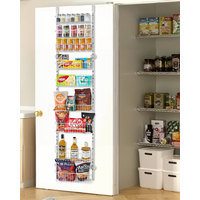 VEVOR 9-Tier Over the Door Pantry Organizer Κρεμαστό ράφι αποθήκευσης Ρυθμιζόμενο