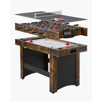 VEVOR 137,1 cm Τραπέζι Air Hockey 3-σε-1 Air Powered Combo Τραπέζι Πινγκ πονγκ Ποδοσφαίρου