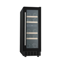 EL-UWC17D WINE COOLER 17 BOTTLES, 2 ZONE