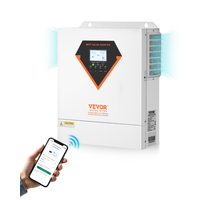 VEVOR Hybrid Solar Inverter Charger 3500W 220/230V Ενσωματωμένος ελεγκτής MPPT 100A